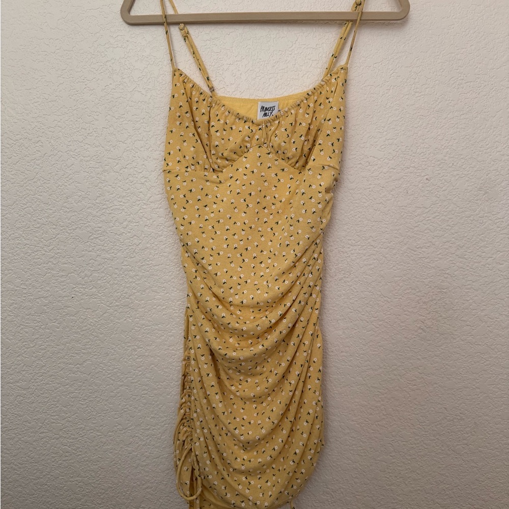 Princess Polly Sunny Yellow Dress